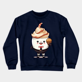 kawaii ice cream cone junk food T-Shirt cute  funny Crewneck Sweatshirt